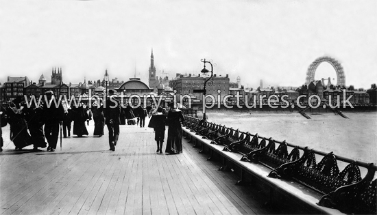 From the Pier, Blackpool, Lancashire. c.1916